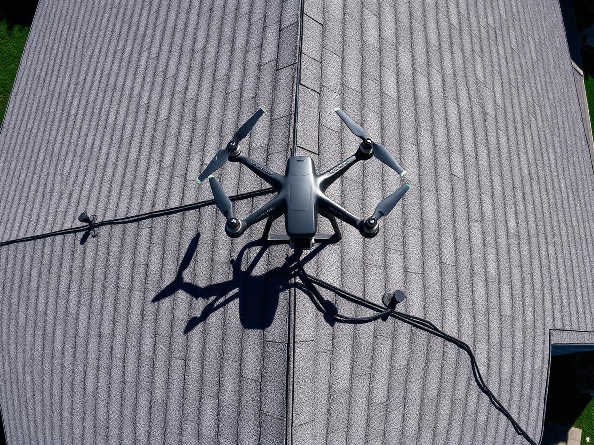 Roof Inspection drone service